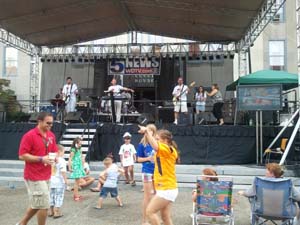 Scene from the West Virginia Italian Heritage Festival